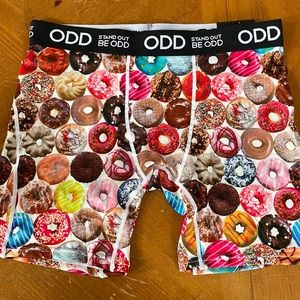 Men’s ODD Underwear Boxer Briefs Variety Donuts NEW
